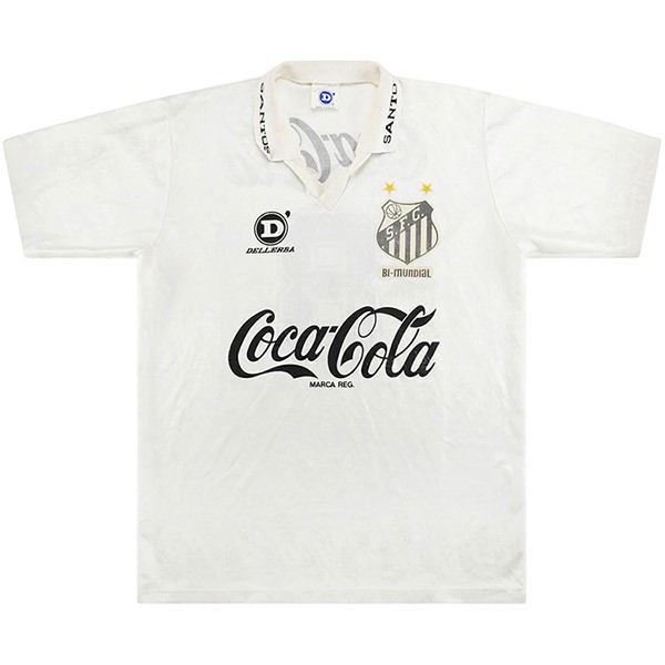 Tailandia Camiseta Santos 1st Retro 1993 Blanco